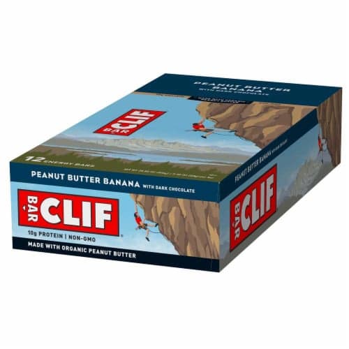 Clif Bar Peanut Butter Banana With Dark Chocolate Protein Bars