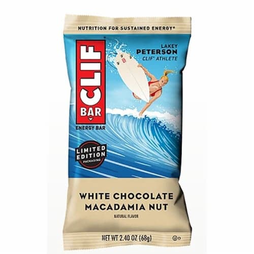 Clif White Chocolate Macadamia Nut Energy Bar, - 54 Per Case