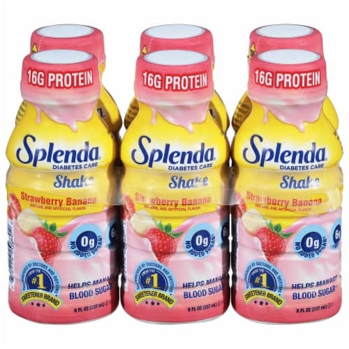 Splenda Diabetes Care Strawberry Banana Shake