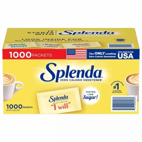 Splenda Zero Calorie Sweetener Packets
