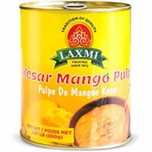 Laxmi Kesar Mango Pulp - 850 Gm