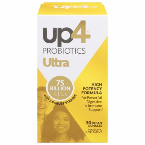 Up4 Ultra High Potency Probiotics Vegetarian Capsules