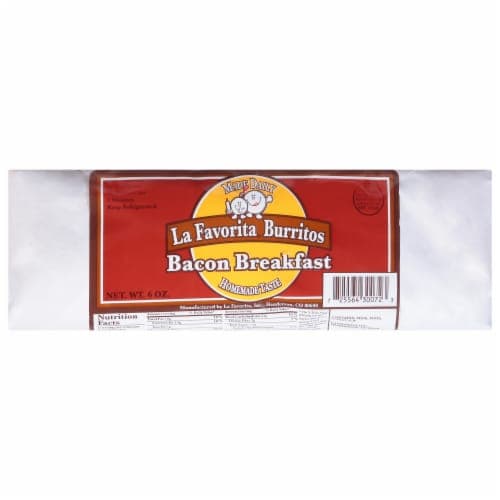 La Favorita Bacon Breakfast Burrito