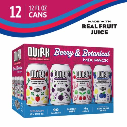 Quirk Seltzer Hard Seltzer Variety