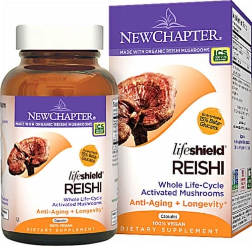 New Chapter Lifeshield Reishi Anti-Aging Dietary Supplement