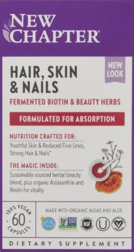 New Chapter Hair Skin & Nails Vegetarian