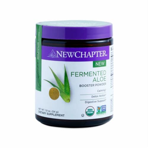 New Chapter Organic Fermented Aloe Booster Powder Dietary Supplement