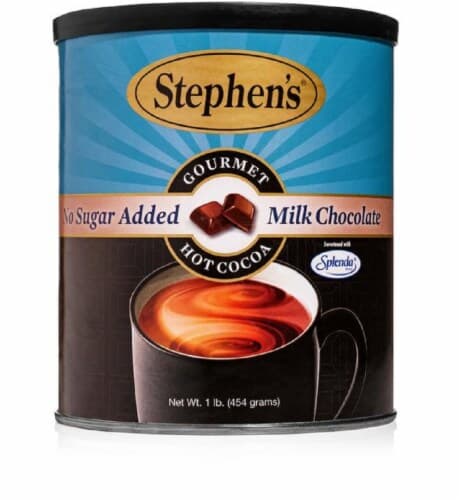 Stephen'S Gourmet No Sugar Added Milk Chocolate Hot Cocoa Mix