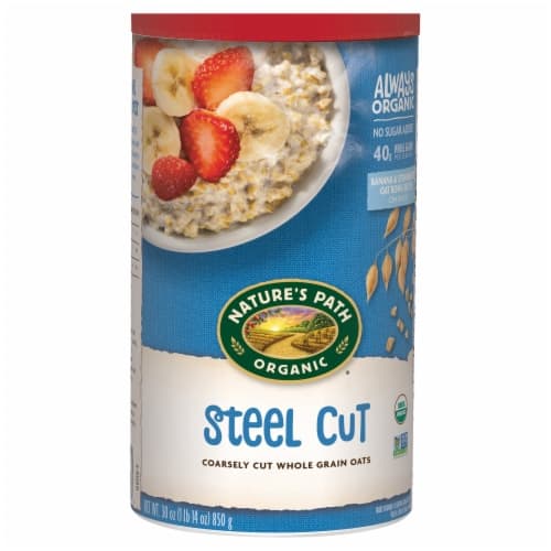 Nature'S Path Organic Steel Cut Whole Grain Oatmeal