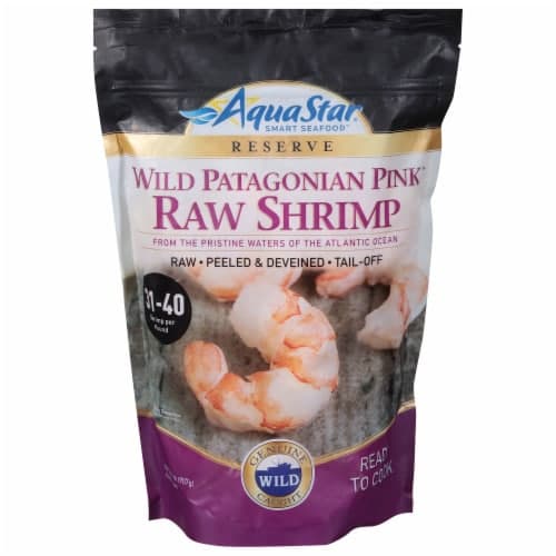 Aqua Star Wild Patagonian Pink Raw Shrimp