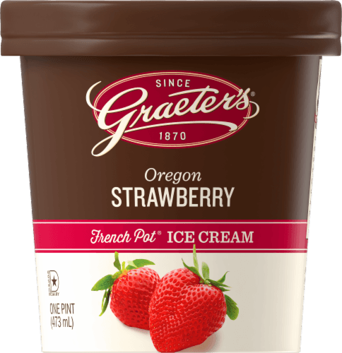 Graeter'S Oregon Strawberry Ice Cream