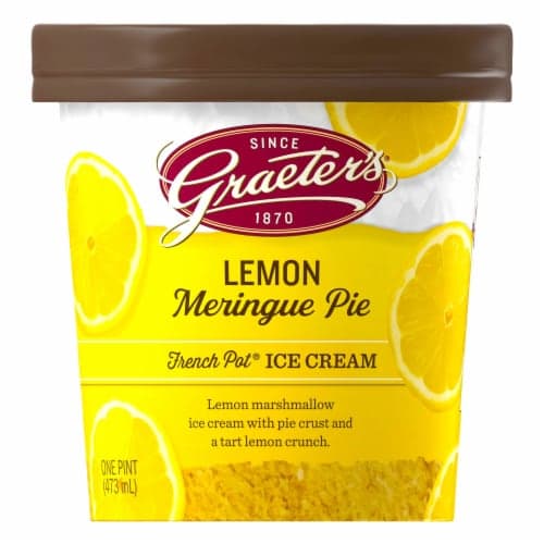 Graeter'S Lemon Meringue Pie French Pot Ice Cream