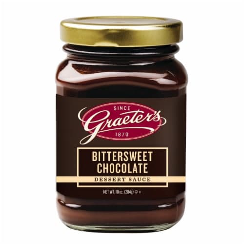 Graeter'S Bittersweet Chocolate Dessert Sauce Topping