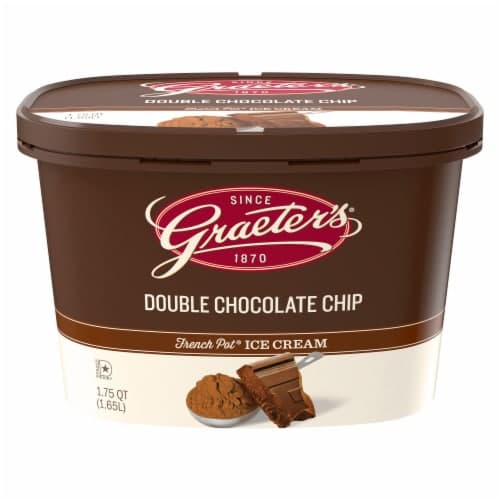 Graeter'S Double Chocolate Chip Ice Cream Tub