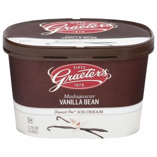 Graeter'S Madagascar Vanilla Bean Ice Cream Tub