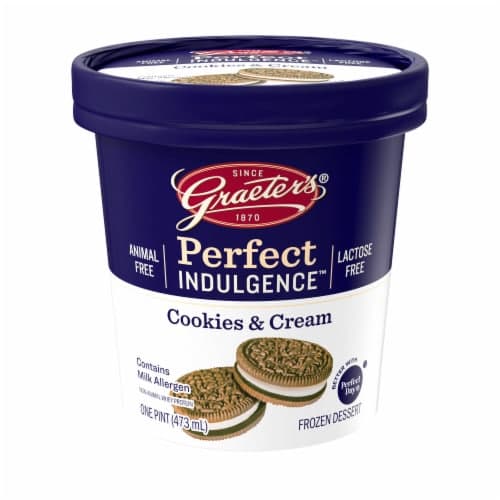 Graeter'S Perfect Indulgence Cookies And Cream Dairy Free  Dessert