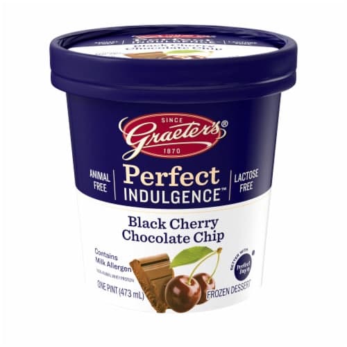 Graeter'S Perfect Indulgence Black Cherry Chocolate Chip Dairy Free  Dessert