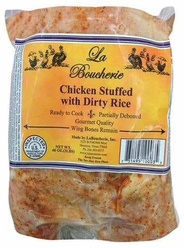 La Boucherie  Raw Chicken Stuffed Breast With Dirty Rice