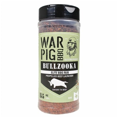 Warpig Bbq Bullzooka Elite Bbq Rub Savory Texas Beef Seasoning