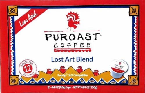 Puroast Lost Art Blend Coffee Single-Serve