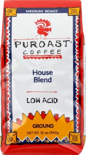 Puroast Low-Acid House Blend Ground Coffee