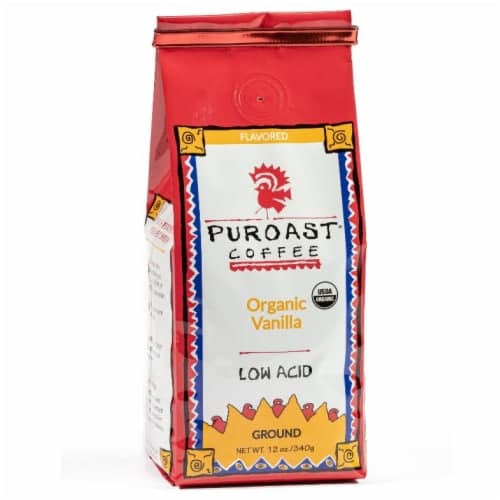 Puroast Organic Vanilla Ground Coffee