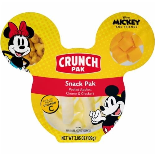 Disney Foodle Peeled Apples Crackers And Cheese