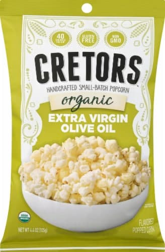 G.H. Cretors Extra Virgin Olive Oil Organic Popped Corn