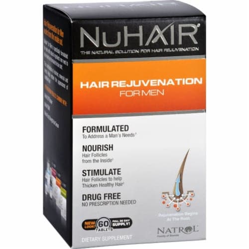 Natrol Nuhair Hair Regrowth For Men