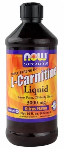 Now  Sports Triple Strength L-Carnitine Liquid   Citrus