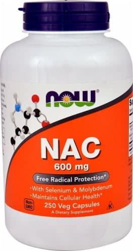 Now Foods Nac Dietary Supplement Veg Capsules