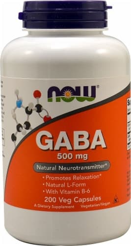 Now Foods Gaba Dietary Supplement Veg Capsules