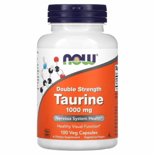 Now Double Strength Taurine Capsule