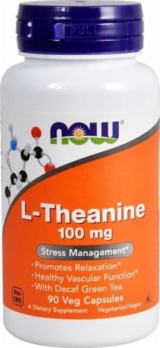 Now Foods L-Theanine Veg Capsules