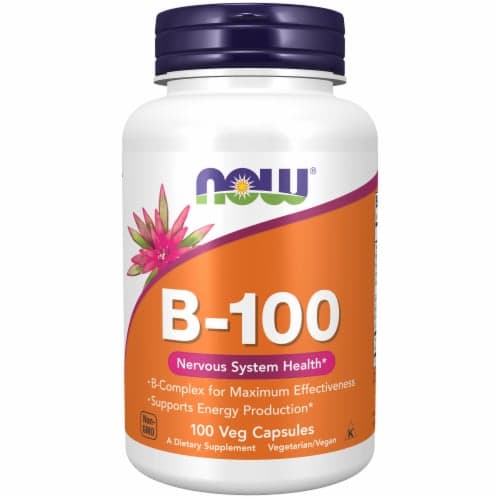 Now Foods B-100 Veg Capsules