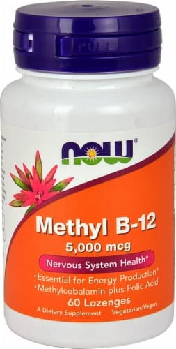 Now Foods Methyl B-12 Lozenges 5000Mcg