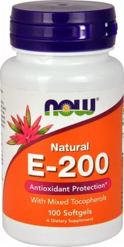 Now Foods Natural E-200 Softgels
