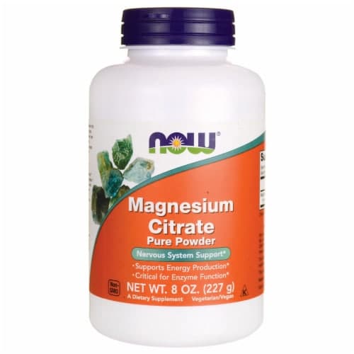 Now Foods Magnesium Citrate Pure Powder Pwdr