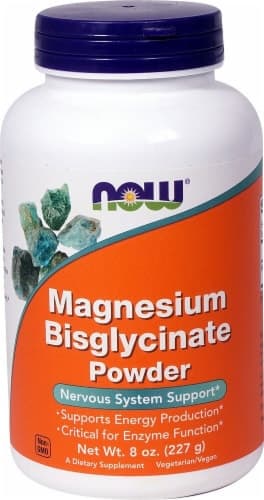 Now Foods  Magnesium Bisglycinate Powder
