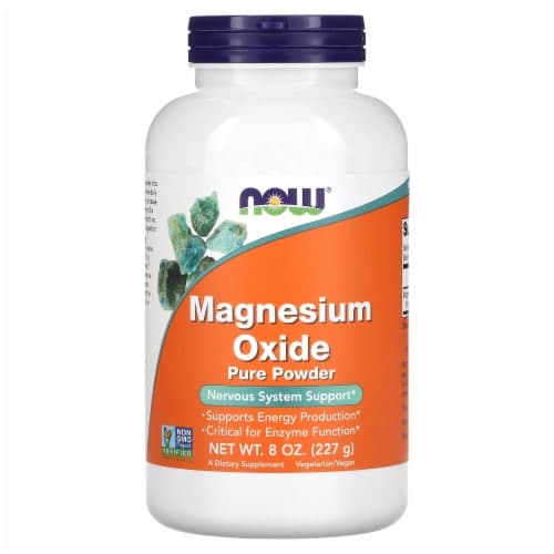 Now Foods  Magnesium Oxide Pure Powder