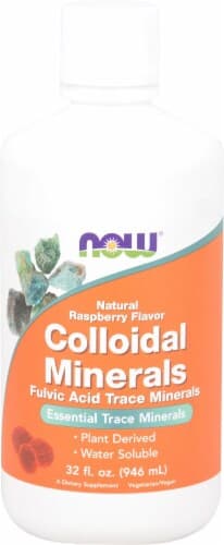 Now   Colloidal Minerals   Natural Raspberry