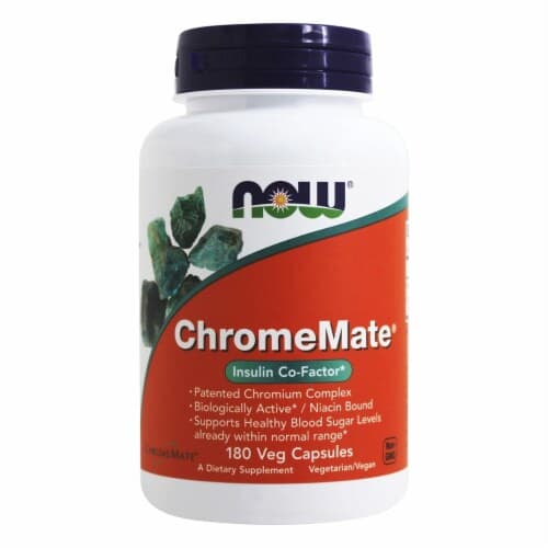 Now Foods Chromemate Veg Capsules
