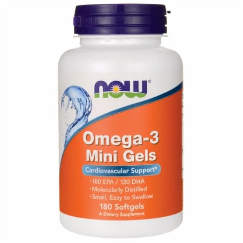 Now Foods Omega-3 Mini Gels 180 Sgels