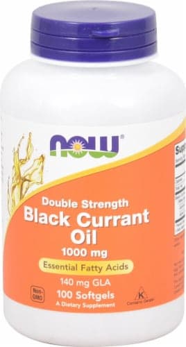 Now Foods Double Strength Black Currant Oil Softgels
