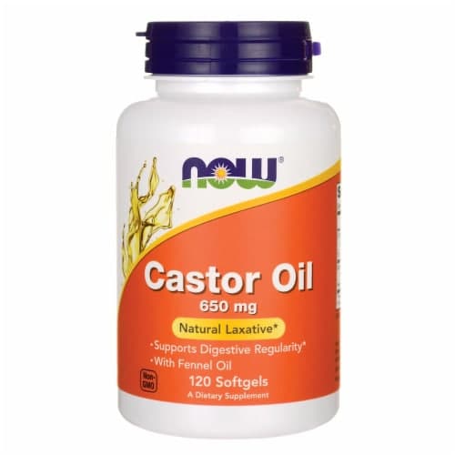 Now Foods Castor Oil 120 Sgels