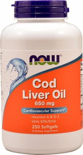 Now Foods Cod Liver Oil Softgels