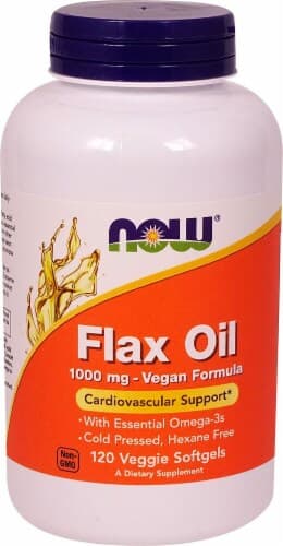 Now Foods Flax Oil Veggie Softgels
