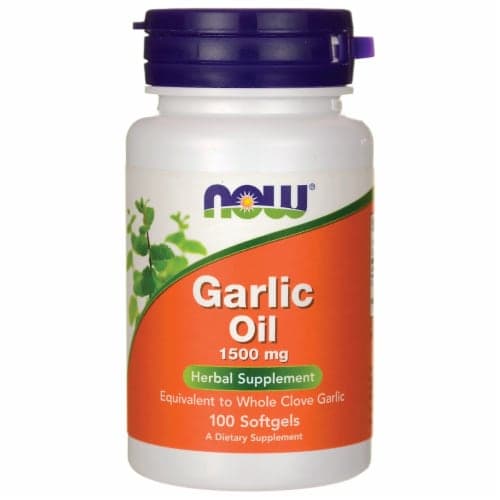 Now Foods Garlic Oil 1, 100 Sgels