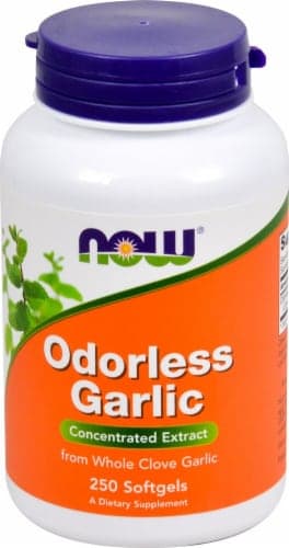 Now Foods Odorless Garlic Concentrated Extract Softgels