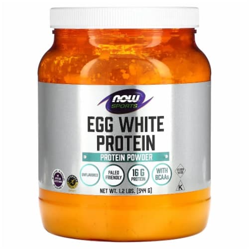Now Foods Sports Egg White Protein Protein Powder Unflavored